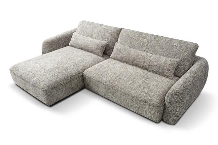 Ecksofa BOSSE stonegrau