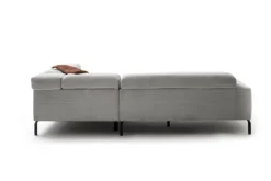 Ecksofa CLEVELAND 273 x 219 cm hellgrau