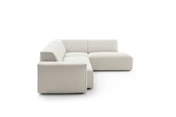 Ecksofa EASTPORT 271 x 210 cm weiß