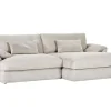 Ecksofa FERNANDO 274 x 160 cm beige