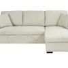 Ecksofa HOLDEN 239 x 158 cm cream