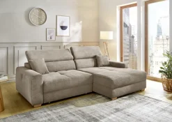 Ecksofa LENNOX taupe