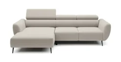 Ecksofa LUCIJA 174 x 277 cm beige
