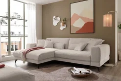 Ecksofa MIDLAND mandelbeige