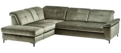 Ecksofa MIRO olive grün
