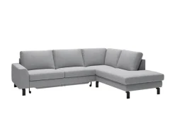 Ecksofa MOSAIK light grey