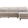 Ecksofa NINA 272 x 164 cm stonegrau