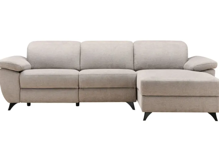 Ecksofa NINA 272 x 164 cm stonegrau