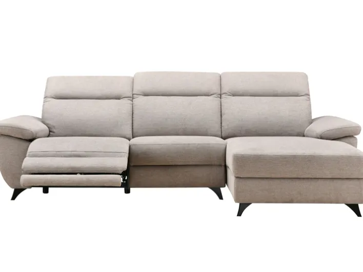 Ecksofa NINA 272 x 164 cm stonegrau