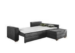 Ecksofa PAROS 257 x 207 cm grau
