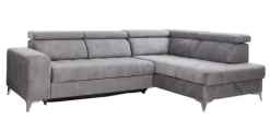 Ecksofa PRAG 282 x 189 cm grey