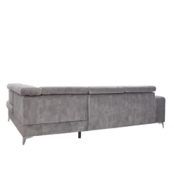 Ecksofa PRAG 282 x 189 cm grey