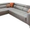 Ecksofa REEVE F 220 x 293 cm grey