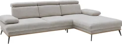 Ecksofa SANTORINI grau