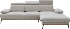 Ecksofa SANTORINI grau