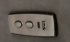 Ecksofa SIMON dunkelgrau