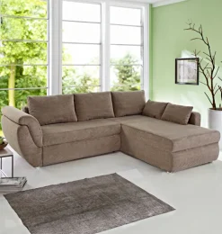 Ecksofa TADEUS 272 x 201 cm taupe