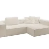 Ecksofa WATERTOWN 306 x 191 cm weiß
