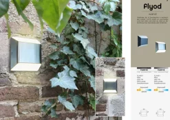 ECO-LIGHT LED Außenwandleuchte FLOYD anthrazit