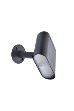 ECO-LIGHT LED Solar Außenstrahler GINBO schwarz