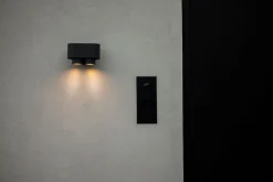 ECO-LIGHT Retrofit LED Außenwandleuchte CYPRES anthrazit