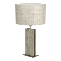 EGLO Retrofit Tischlampe BELESAR 67 cm naturfarbig