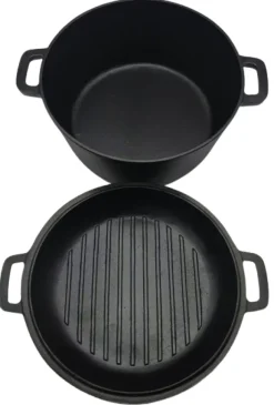 ELO Brottopf 26 cm Gusseisen schwarz