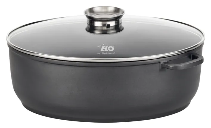 ELO Bräter ALUCAST 7 l Aluminiumguss schwarz
