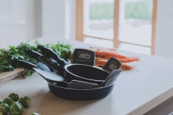 ELO Pfannenschoner PRO TEC 2-teilig Textil schwarz