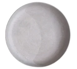 ENGELS KERZEN Kerzenteller AGNETHA 35 cm grau