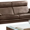erpo Sofa 2-Sitzer LUCCA Lederbezug Moccabraun