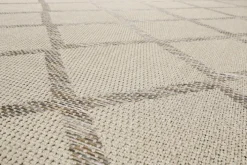 ESPRIT Outdoorteppich RHOMB 80 x 150 cm beige/grau