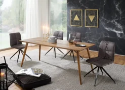 Esstisch 180 x 80 cm braun