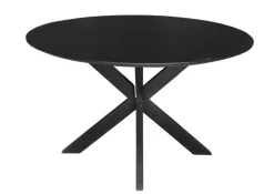 Esstisch ARAS 150 x 150 cm schwarz