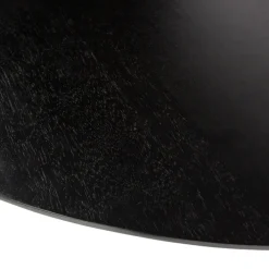 Esstisch BLANCO 120 cm rund Mangoholz schwarz