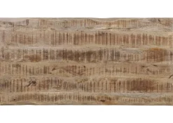 Esstisch CHASE 180 x 90 cm Mango massiv/schwarz