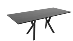 Esstisch ET Trier 160-200 x 90 cm schwarz