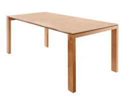 Esstisch ETHO 180 x 100 cm Eiche astig furniert