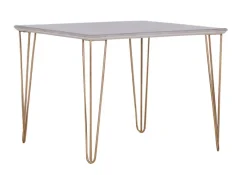 Esstisch GANO 100 x 100 cm weiß