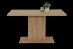 Esstisch LINN 138 x 80 cm Artisan-Eiche-Dekor braun