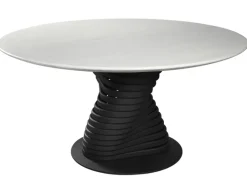 Esstisch TRIEST Onyx weiß