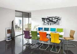 Esszimmerstuhl AMATI ST 3 F Lederlook taupe