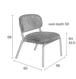 Esszimmerstuhl JOLIEN dunkelgrün
