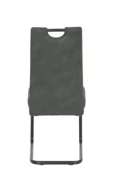 Esszimmerstuhl MAJA 4er Set grau/schwarz