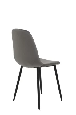 Esszimmerstuhl MIRA 2er Set grau