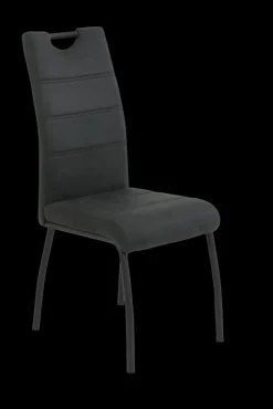 Esszimmerstuhl PETRA 2er Set anthrazit