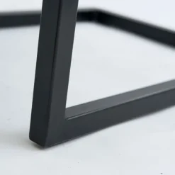 Esszimmerstuhl RANI 4er Set Vintage anthrazit