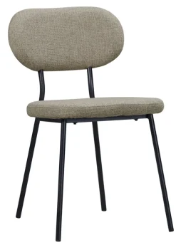 Esszimmerstuhl VIENNA 80,5 x 47 x 55 cm Beige/Schwarz