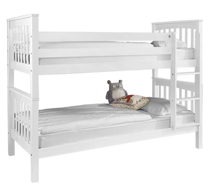 Etagenbett 140 x 200 cm weiß