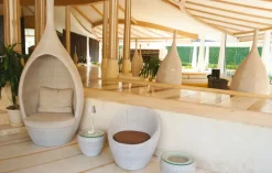 FABAS LUCE Akku LED Tischlampe JUDY weiß